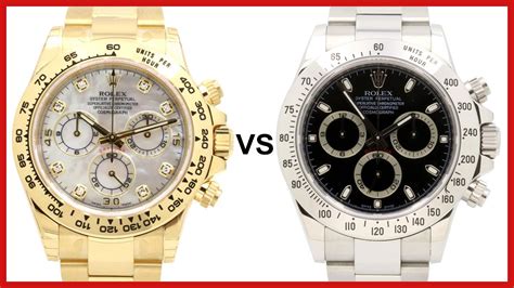 rolex daytona yellow gold vs stainless steel|rolex daytona price list.